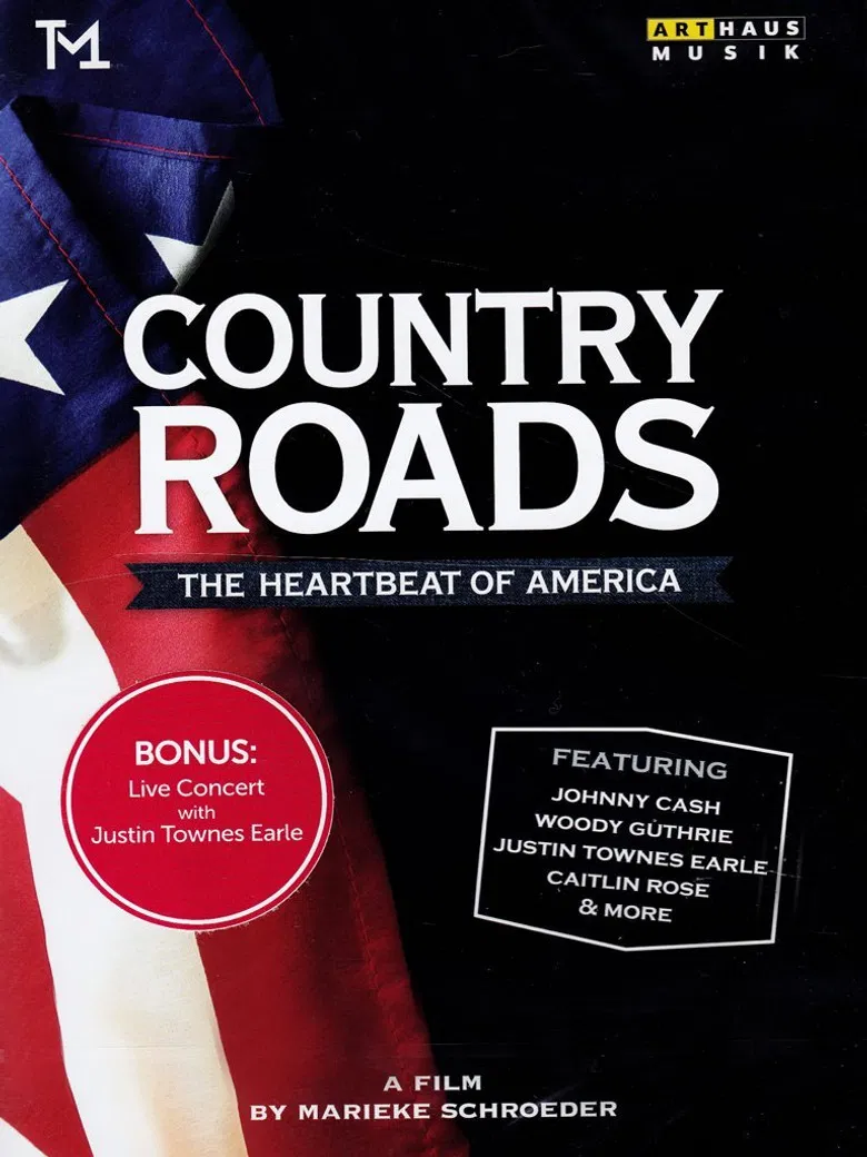 Country Roads: The Heartbeat of America poster background