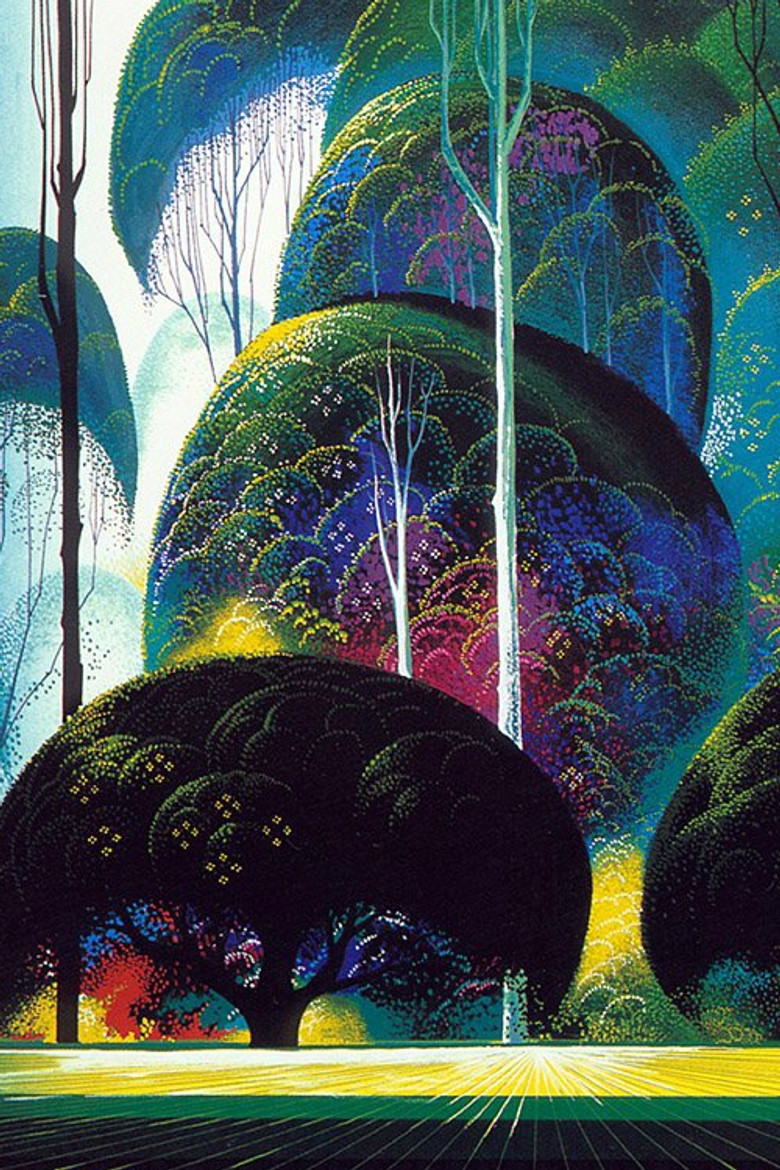Eyvind Earle: The Man And His Art poster background