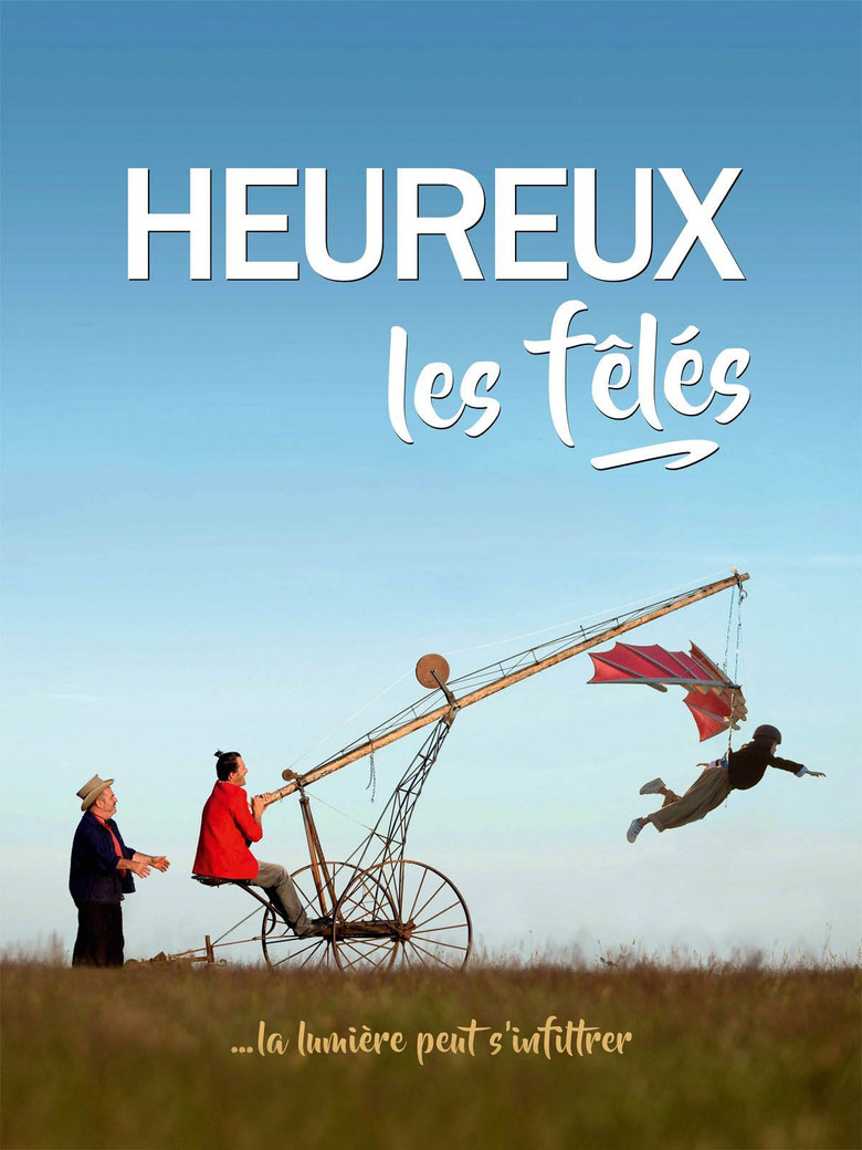 Heureux les fêlés poster background