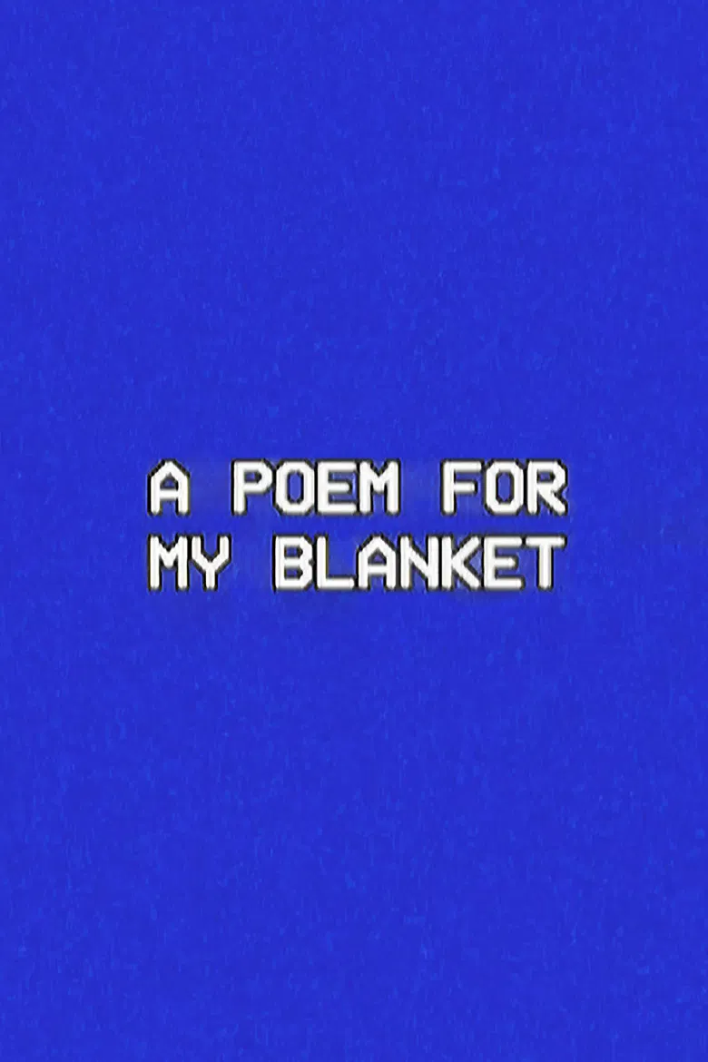 A Poem for My Blanket poster background