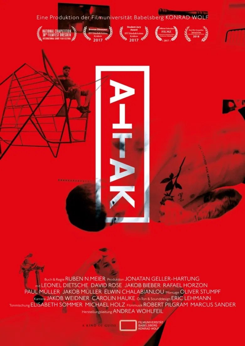 Attak poster background