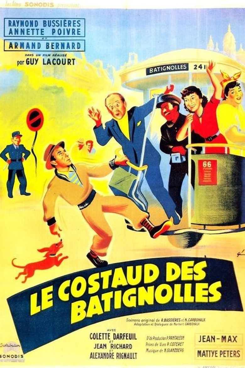Le Costaud des Batignolles poster background