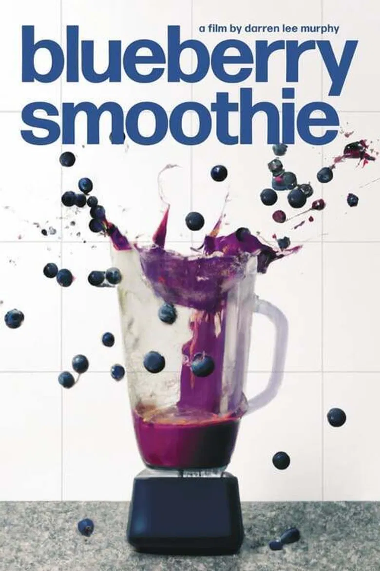 Blueberry Smoothie poster background