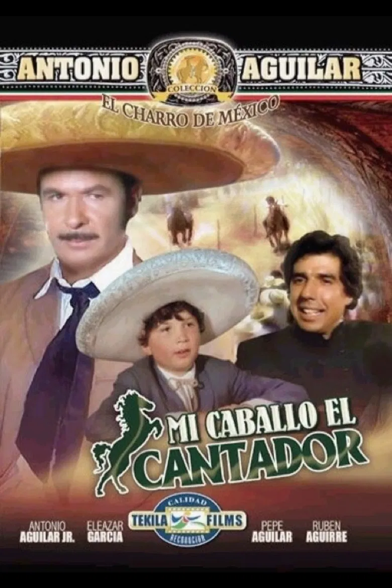 Mi Caballo El Cantador poster background