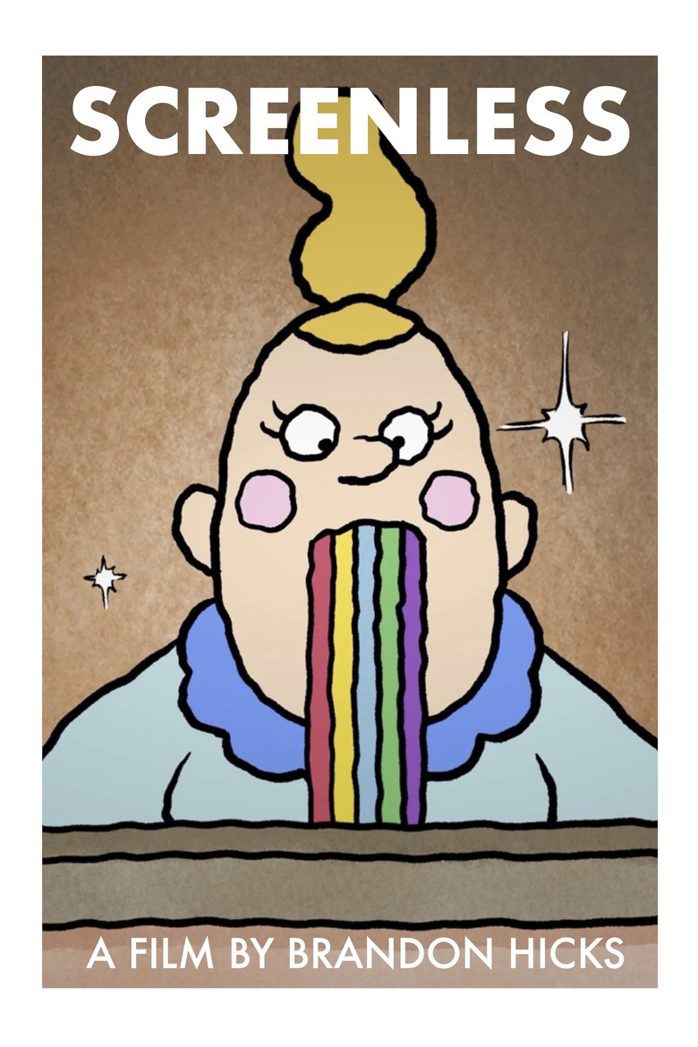 Screenless poster background