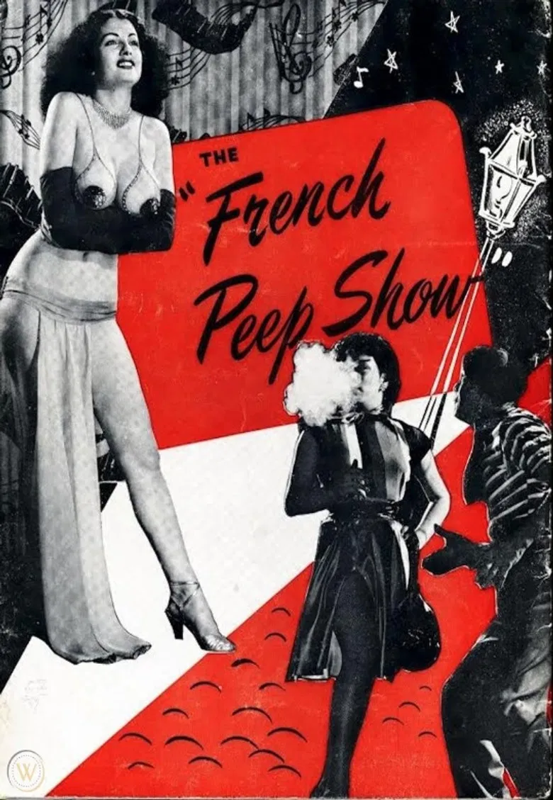 The French Peep Show poster background