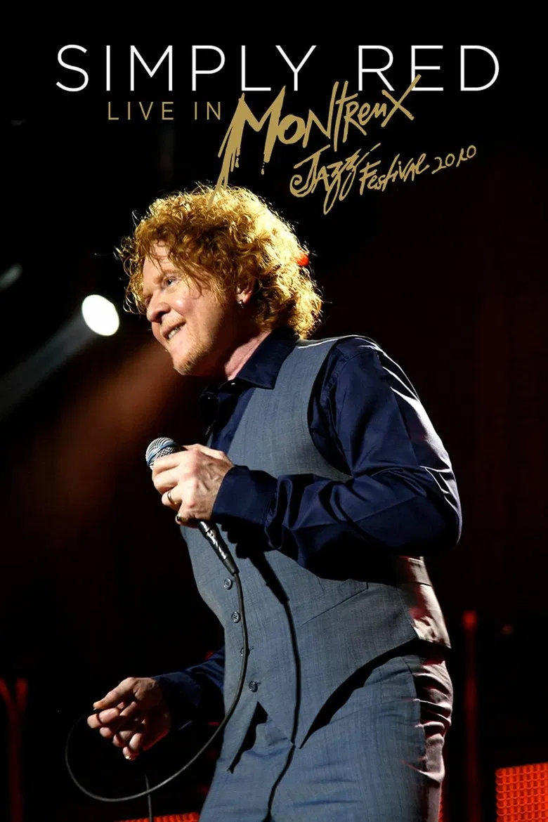 Simply Red: Live at Montreux 2010 poster background