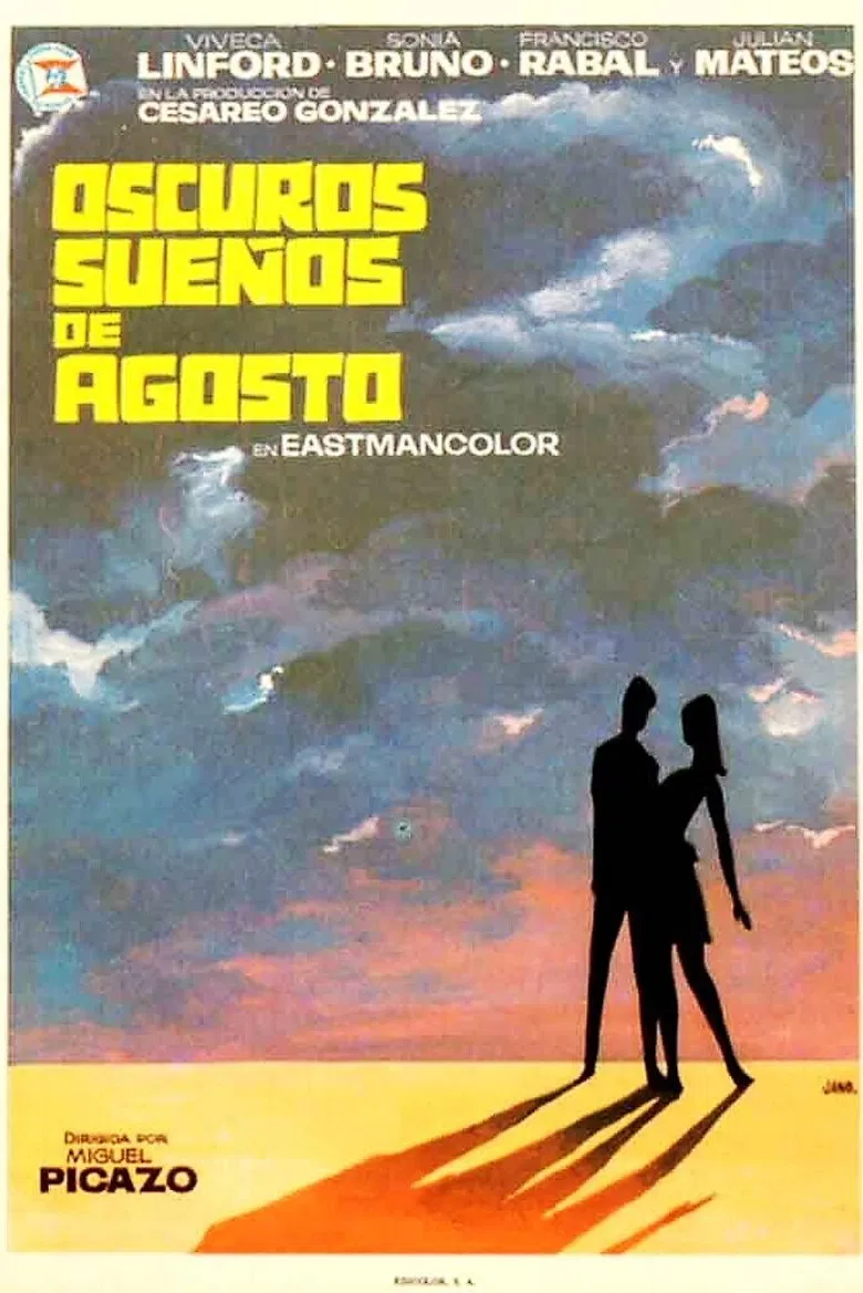 Oscuros sueños de agosto poster background