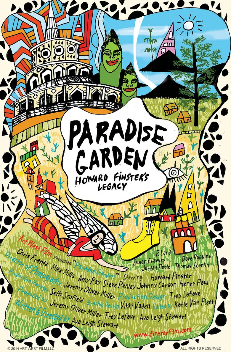 Paradise Garden: Howard Finster's Legacy poster background