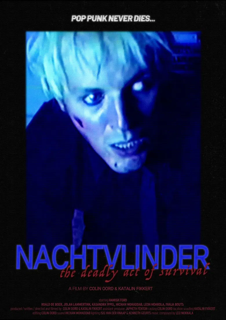 Nachtvlinder: The Deadly Act of Survival poster background