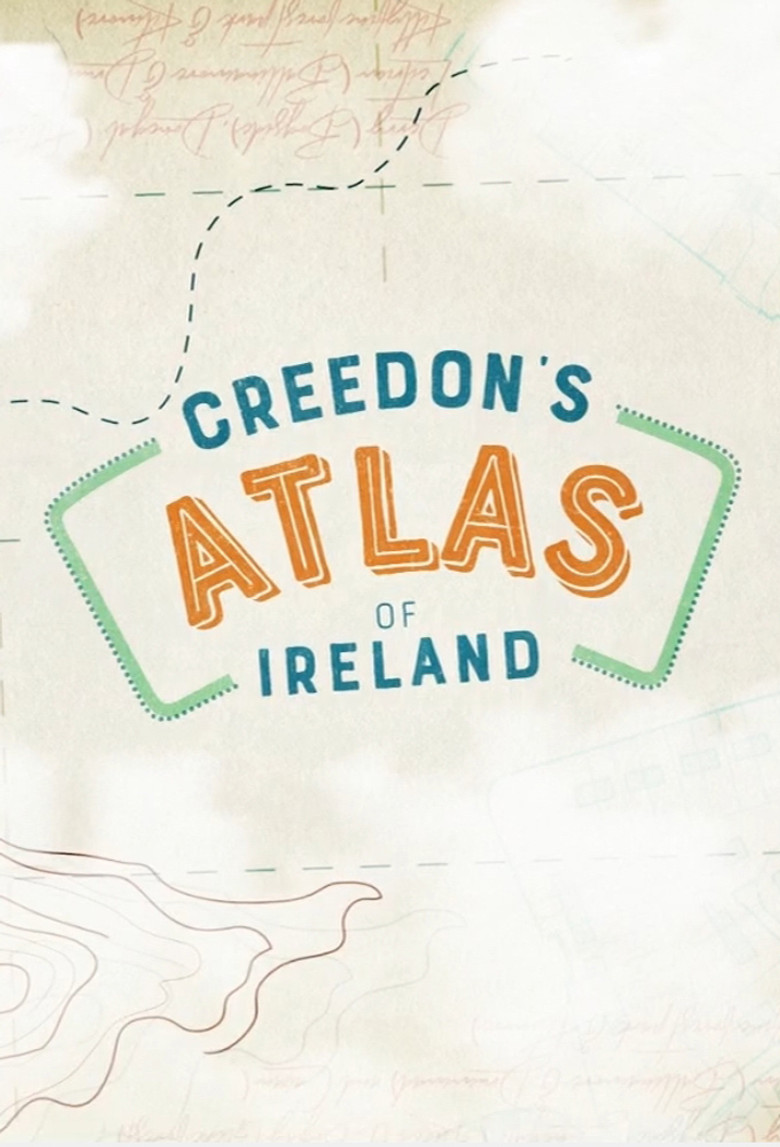Creedon's Atlas of Ireland poster background