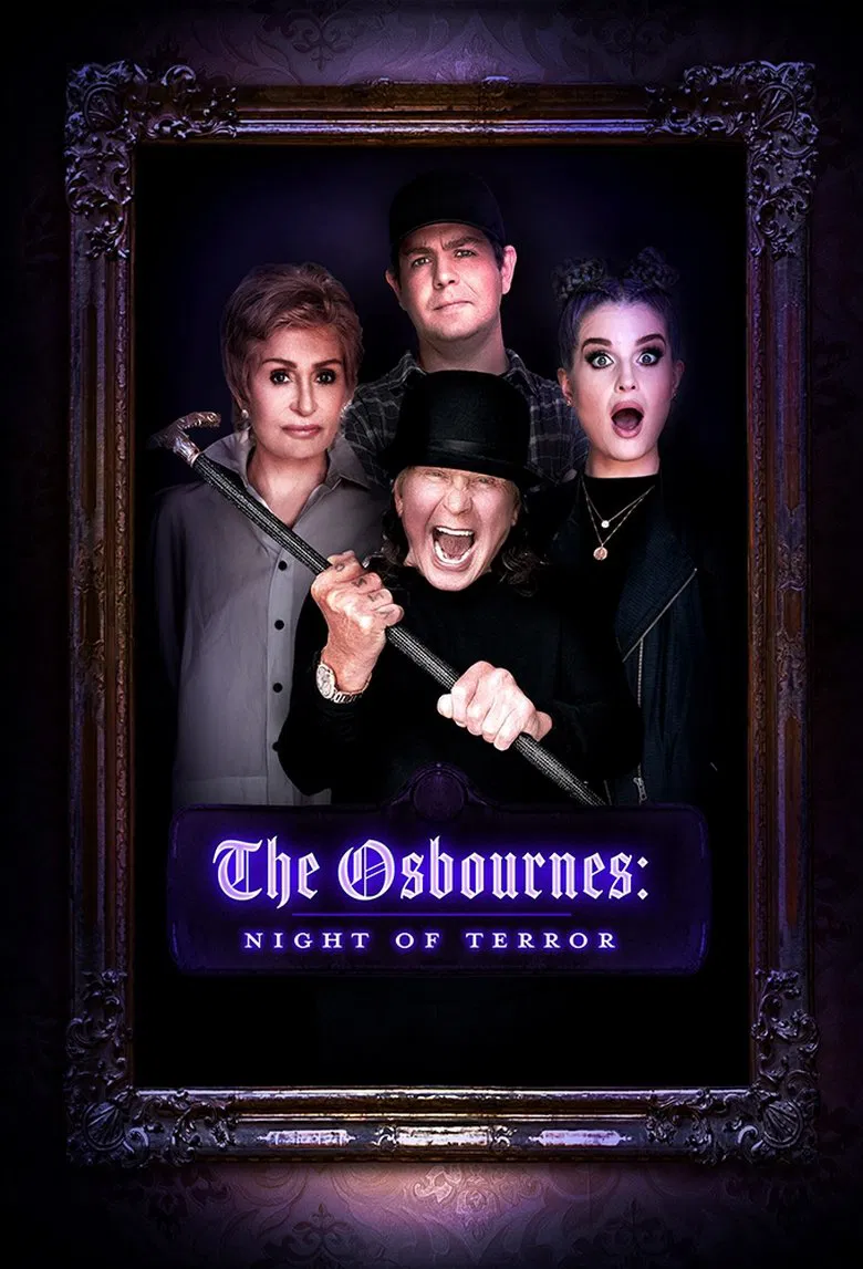 The Osbournes: Night of Terror poster background