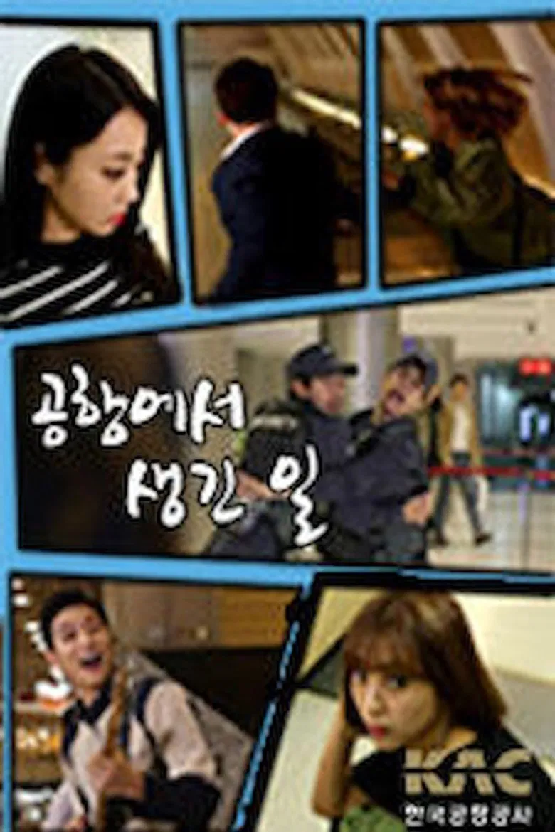 공항에서 생긴 일 poster background