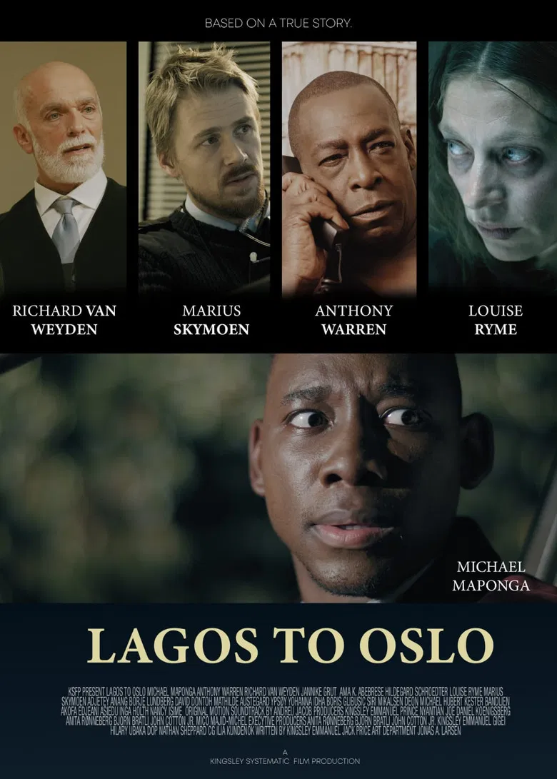 Lagos to Oslo poster background