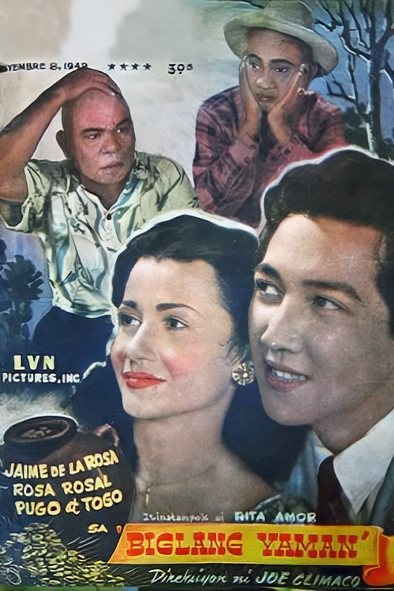 Biglang Yaman poster background