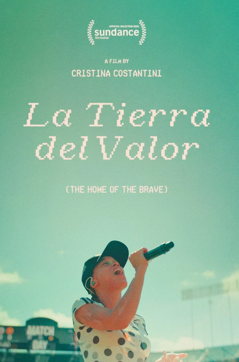 La Tierra del Valor (The Home of the Brave) poster background