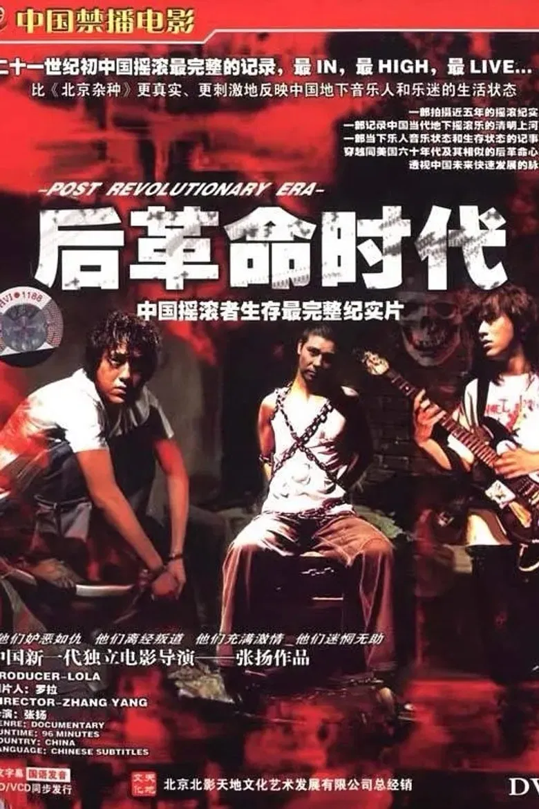 The Underground Rock and Roll in China poster background