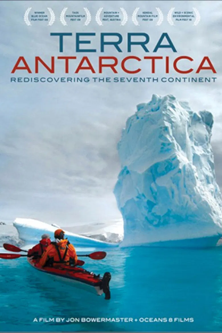 Terra Antarctica, Re-Discovering the Seventh Continent poster background