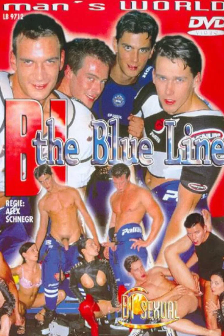 Bi the Blue Line poster background