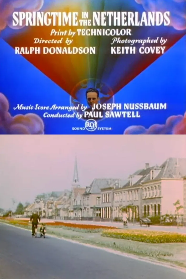 Springtime in the Netherlands poster background