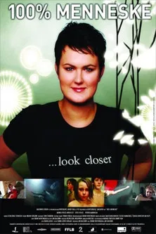 100% Human poster background