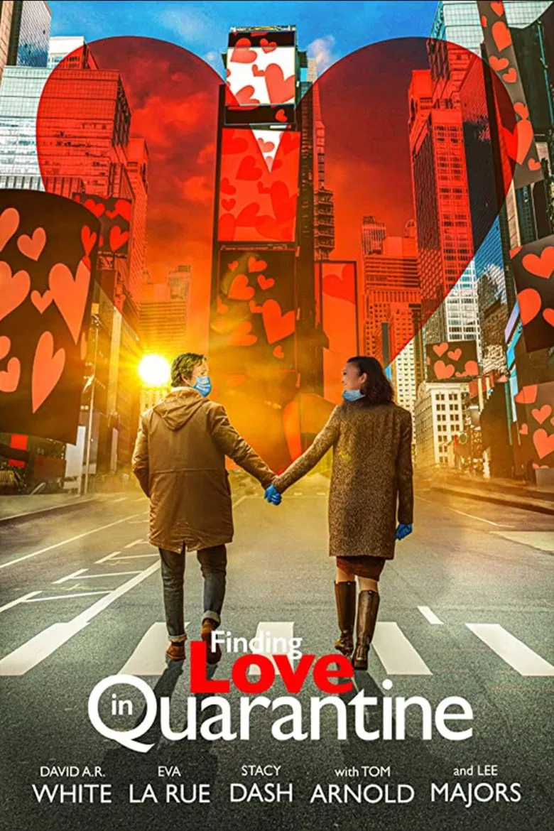 Finding Love in Quarantine poster background