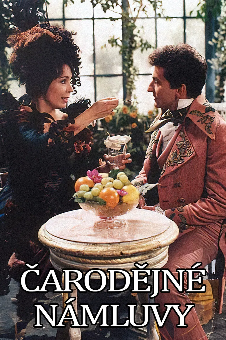 Čarodějné námluvy poster background