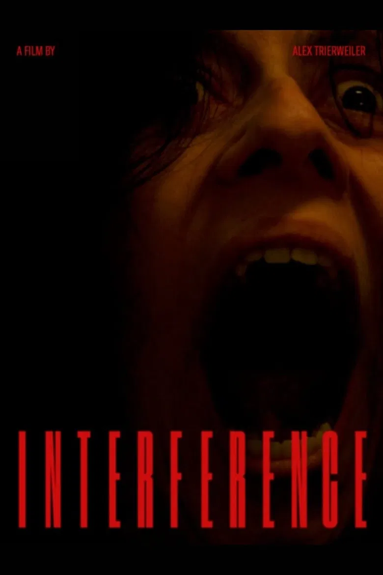 Interference poster background