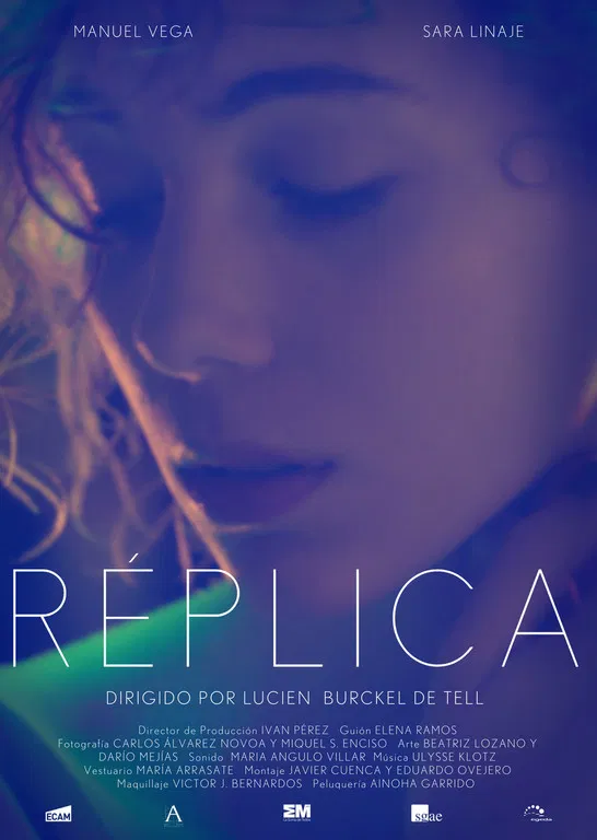 Réplica poster background