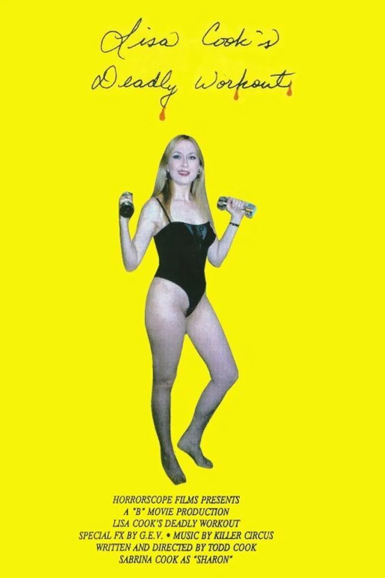 Lisa Cook's Deadly Workout poster background