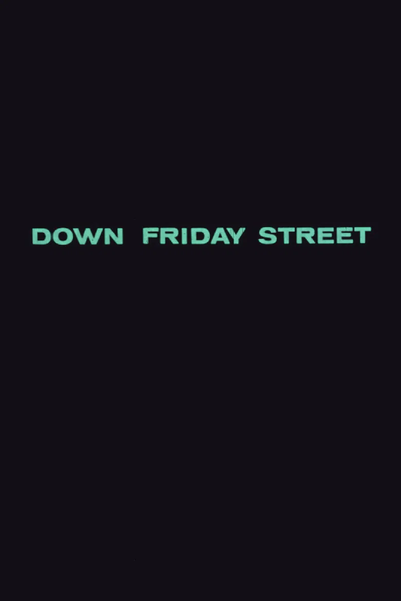 Down Friday Street poster background