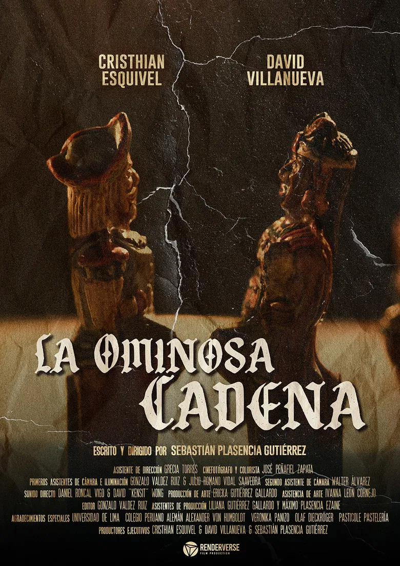 La Ominosa Cadena poster background
