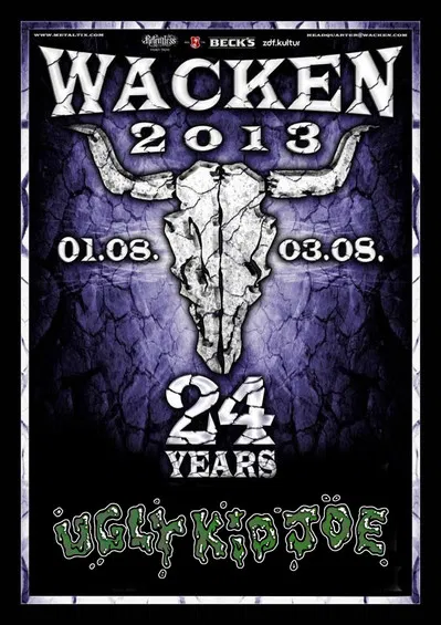 Ugly Kid Joe: live at Wacken Open Air poster background