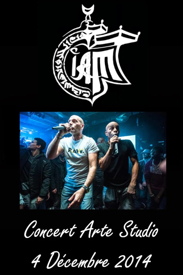 IAM Concert Arte Studio poster background