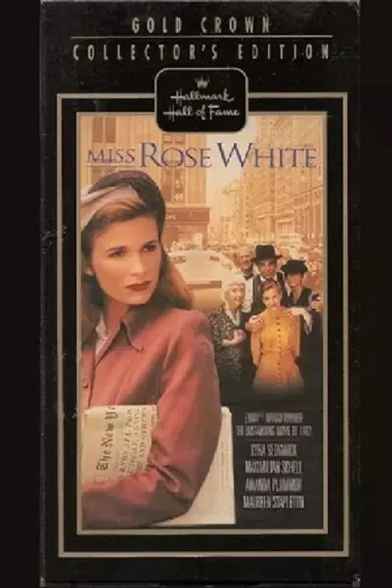 Miss Rose White poster background