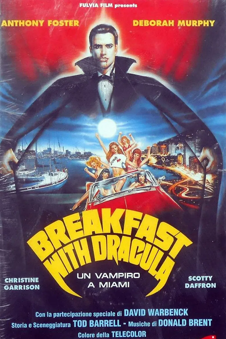 Breakfast With Dracula poster background