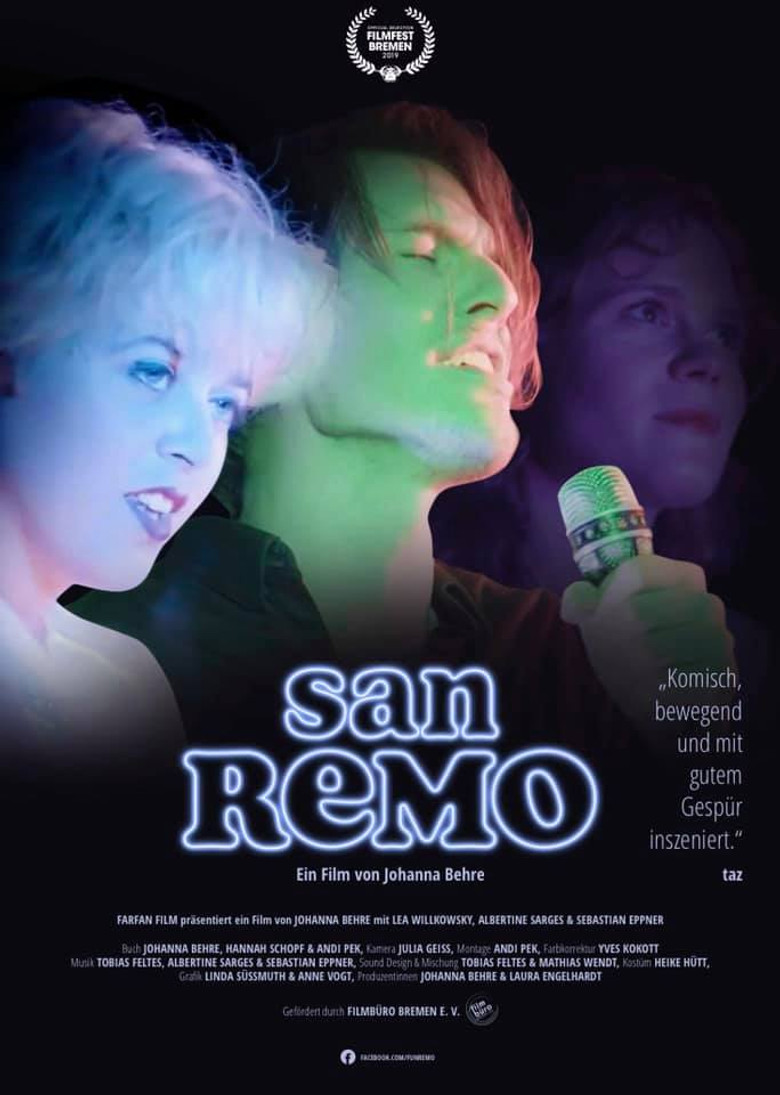 San Remo poster background