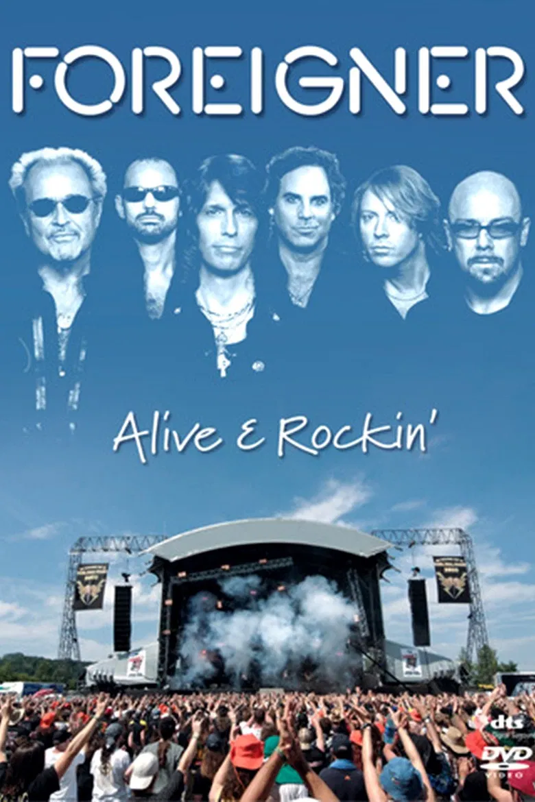 Foreigner | Alive & Rockin' poster background