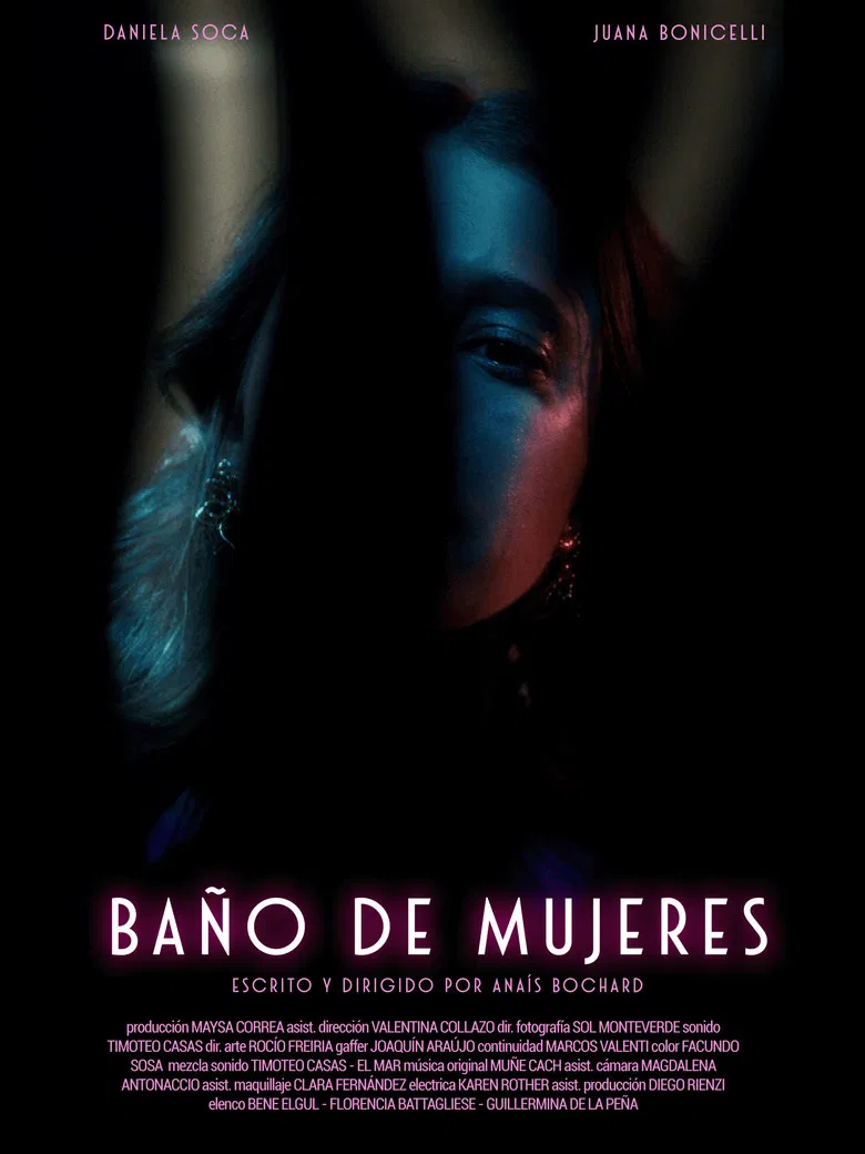Baño de mujeres poster background