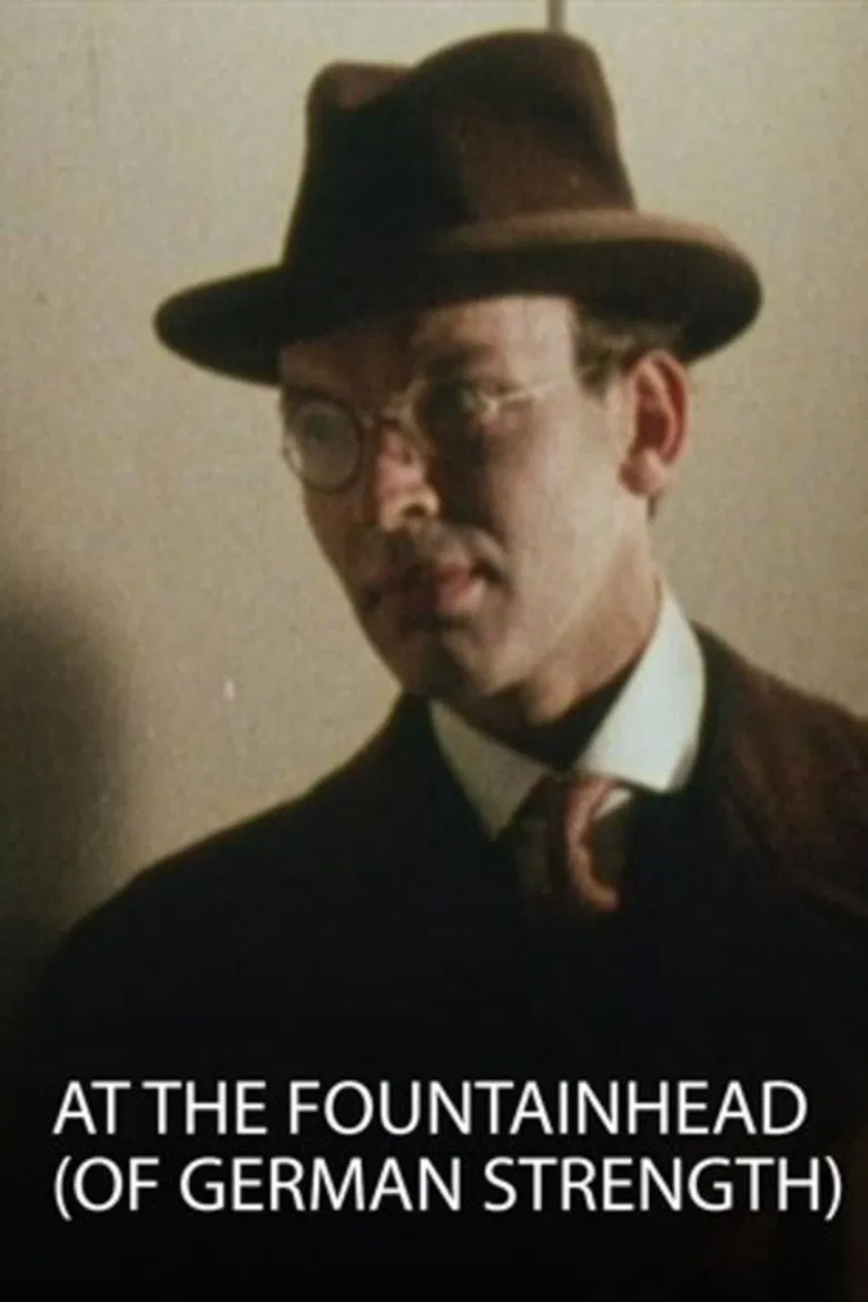 At the Fountainhead (Of German Strength) poster background