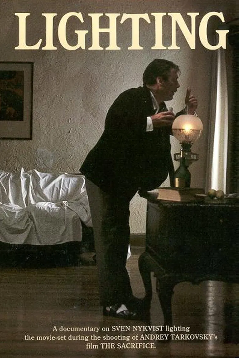 Lighting poster background