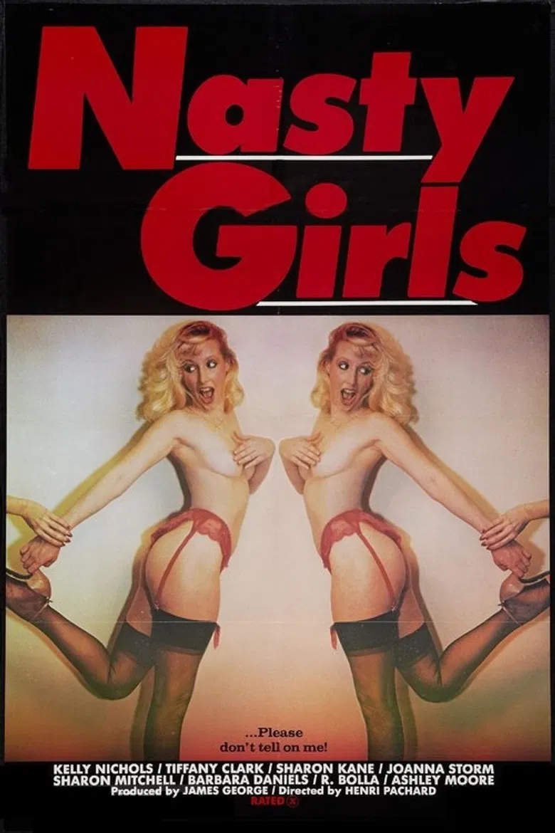 Nasty Girls poster background