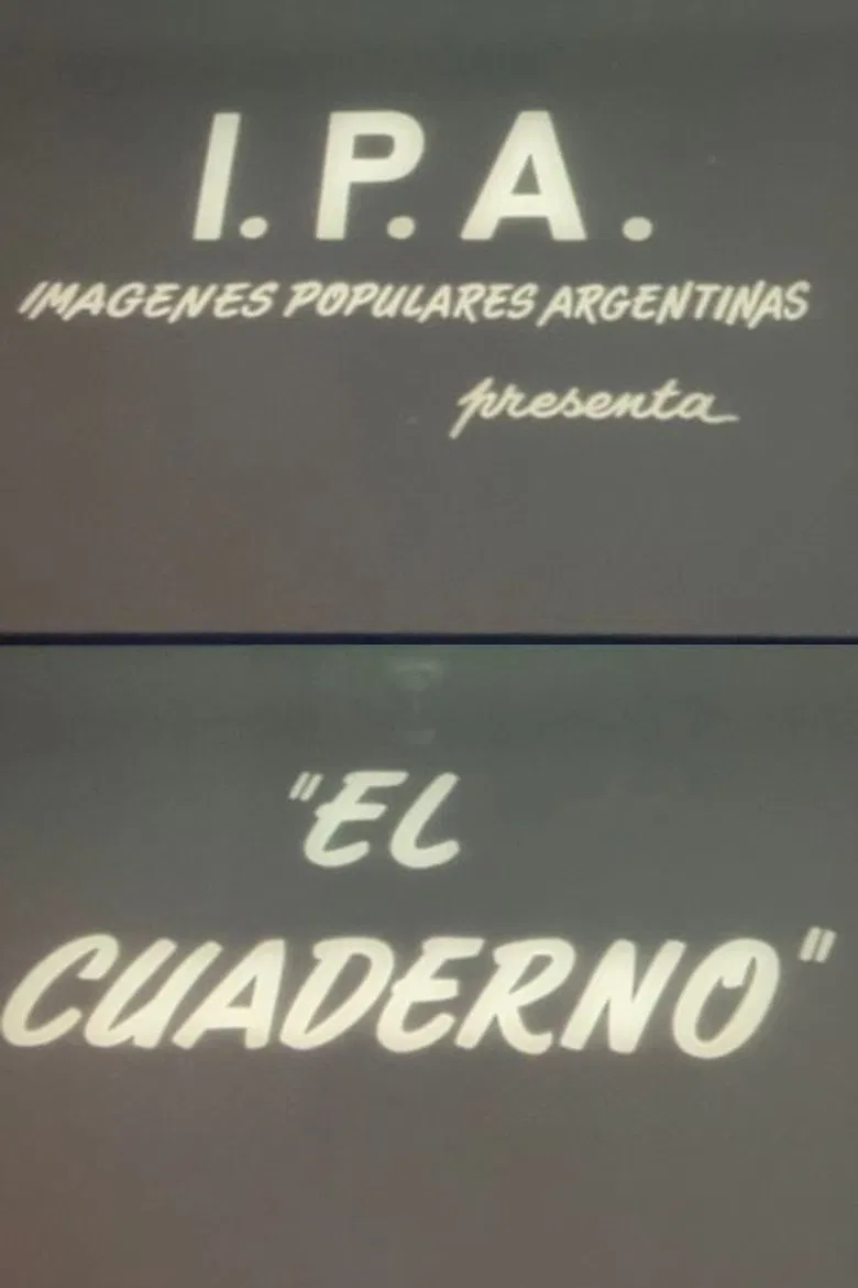 El cuaderno poster background