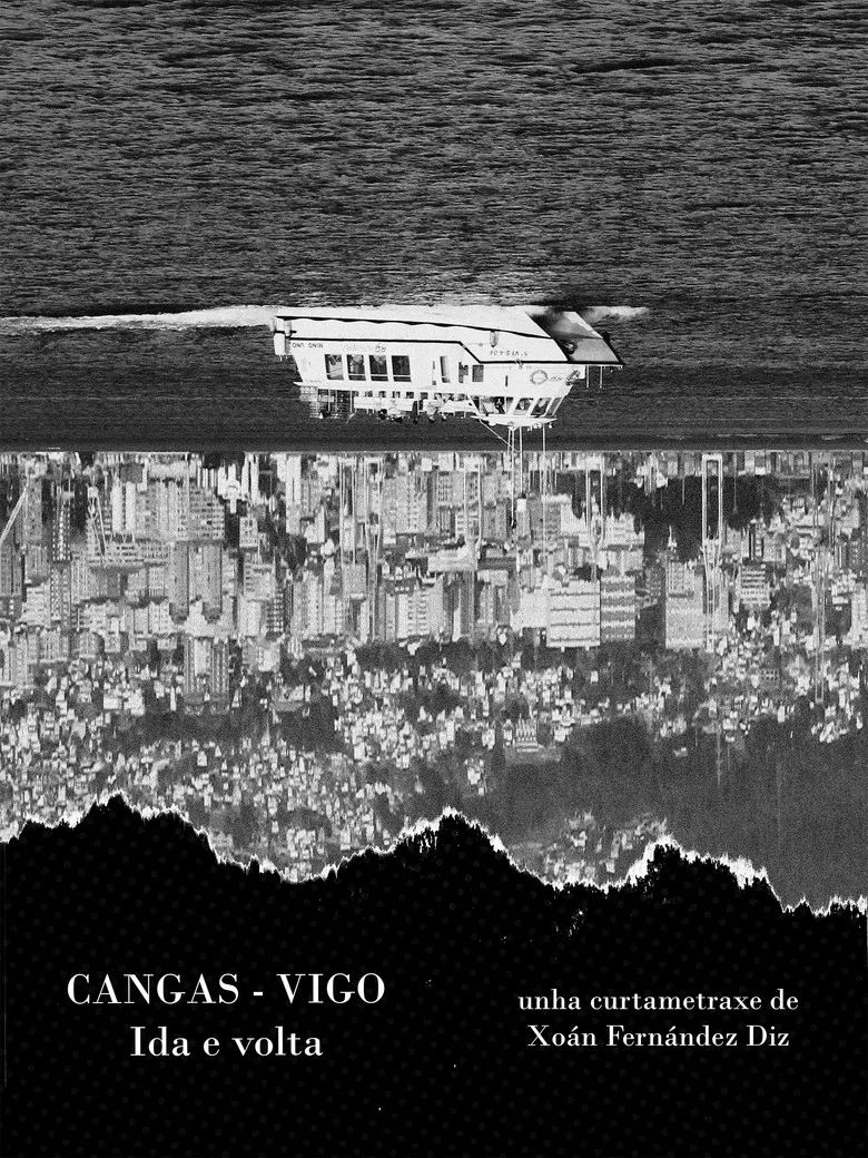 CANGAS-VIGO. There and back again poster background
