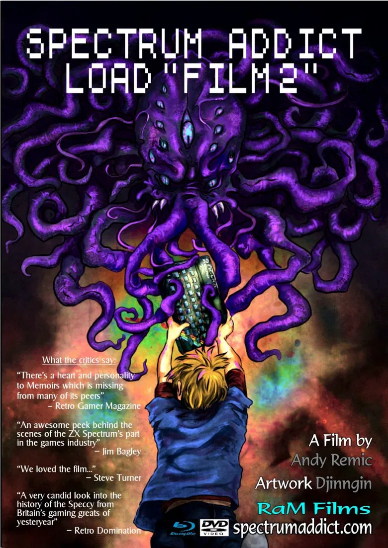 Spectrum Addict - Load Film 2 poster background