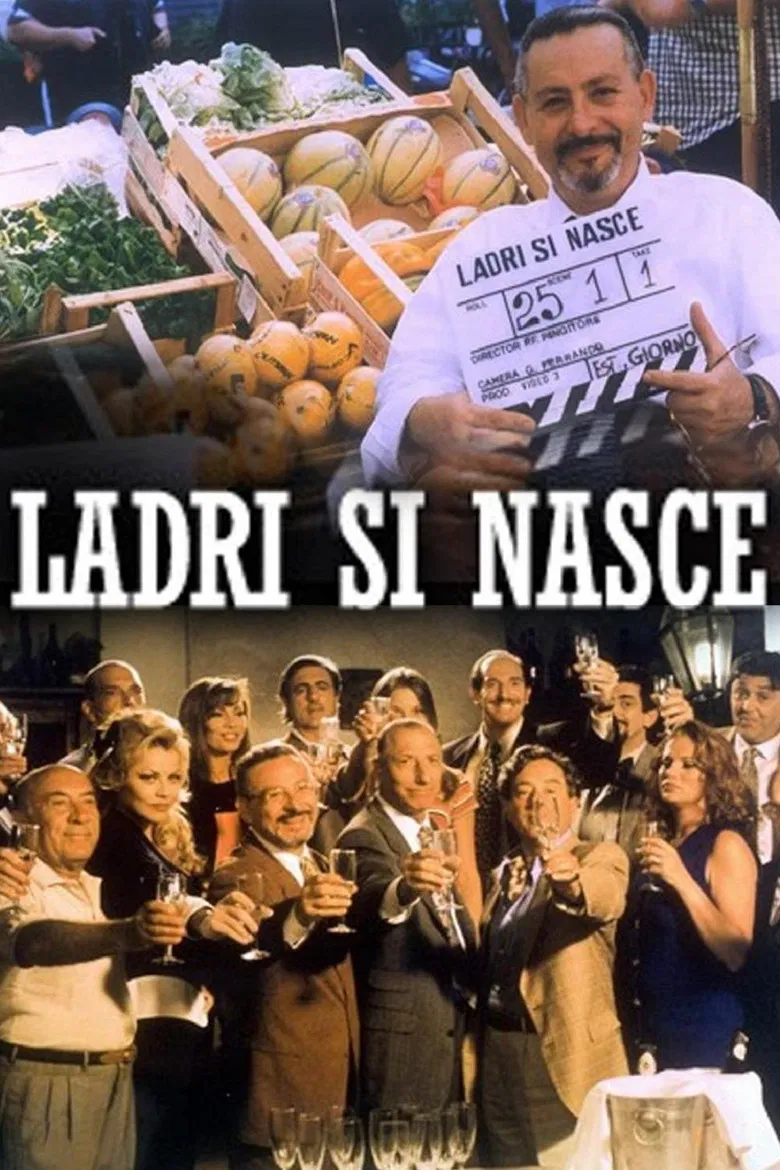 Ladri si nasce poster background