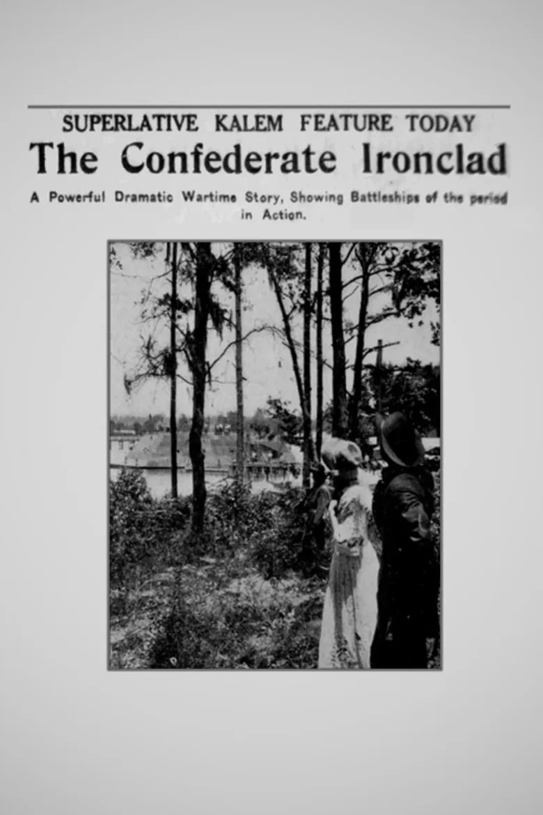 The Confederate Ironclad poster background
