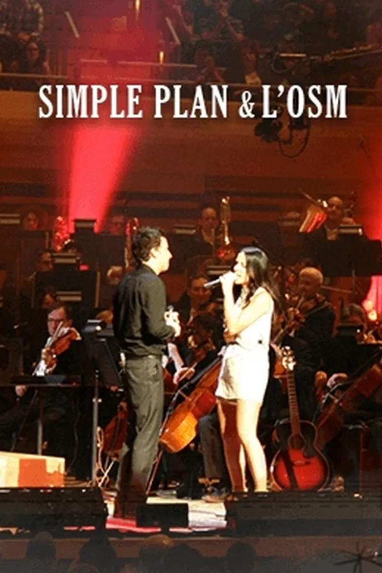 Simple Plan: Live with OSM poster background