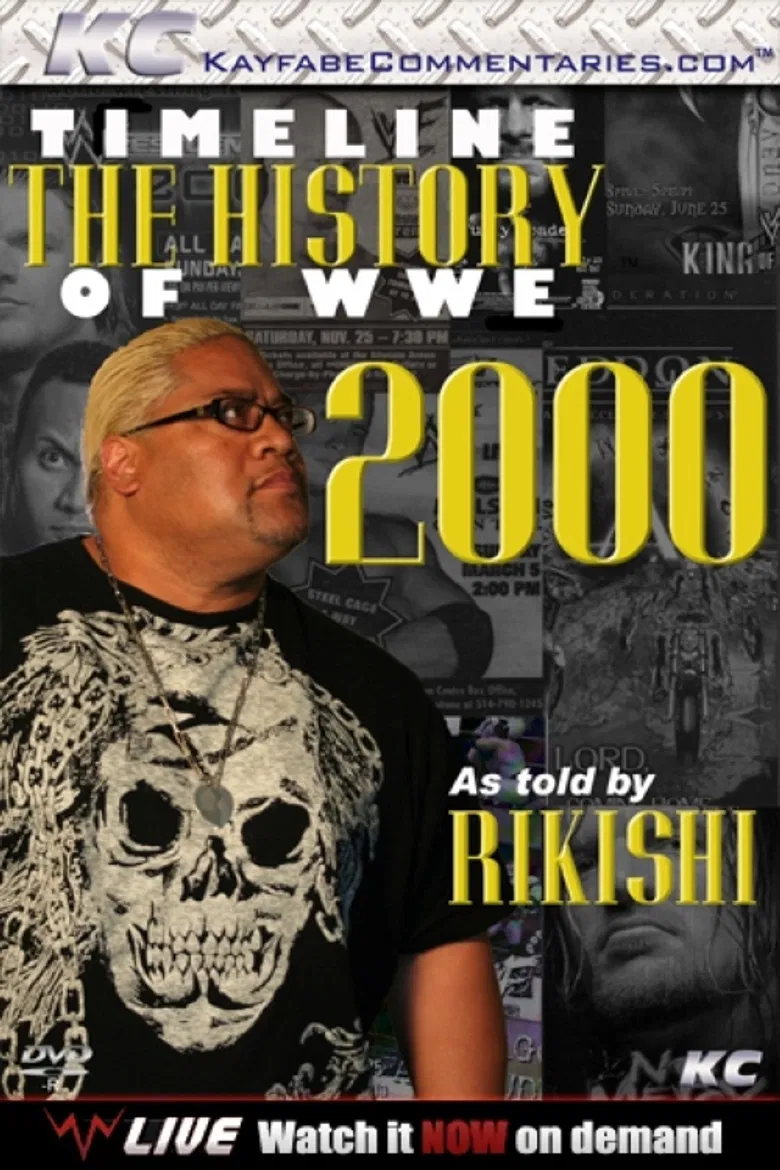 Timeline: The History of WWE – 2000 – As Told By Rikishi poster background