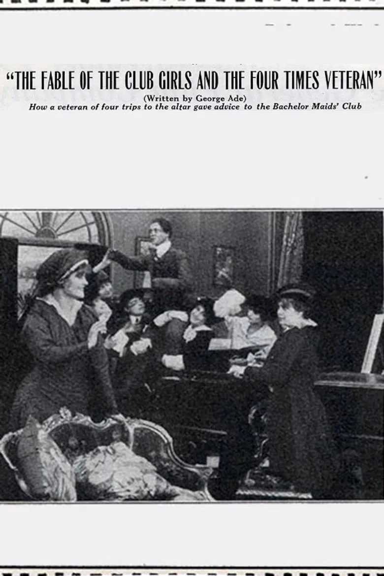 The Fable of the Club Girls and the Four Times poster background